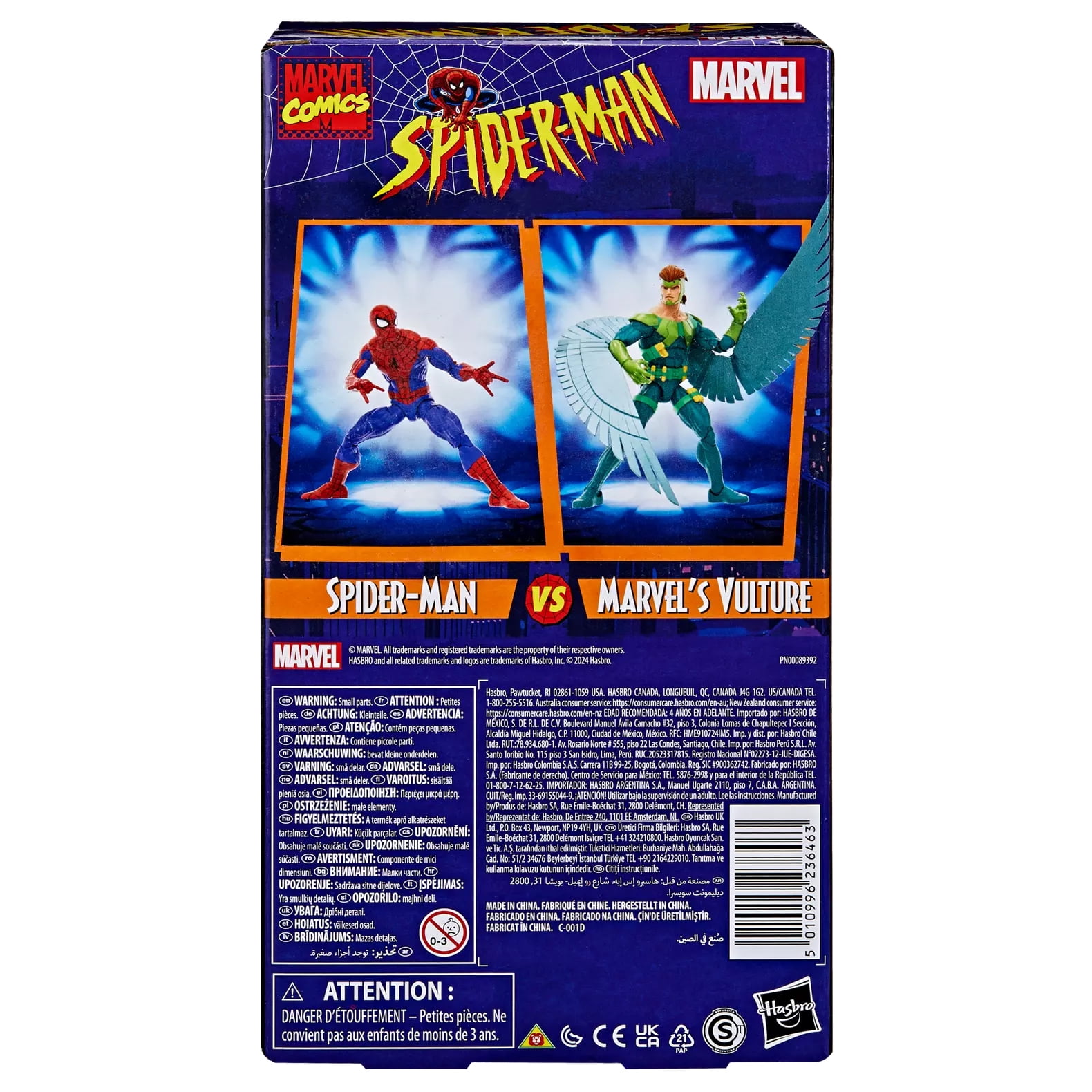 Marvel Legends Series Spider-Man Vulture 2-Pack - Exclusive