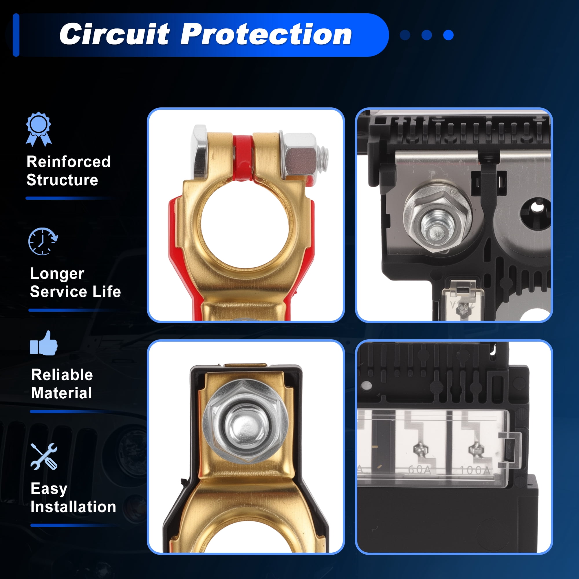 Unique Bargains Fusible Link with Battery Terminal for Nissan Sentra Juke