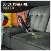 Dirt Devil Cordless Handheld Vacuum, 8V Grab & Go, For Car & Multi-surfaces, Powerful suction, Lightweight, Charging stand, BD30110V, Black