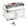 thumbnail image 4 of DOLITY Pirate Treasure Chest Antique Boys Girls Adventurous Treasure Box, 4 of 9