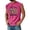 Hot Pink, variant on Men's Crew Neck Muscle Tee with Waving American Flag Graphic and "1776 to 2026" 250 Years Text Surrounded by Stars, Soft Cotton Blend for Daily Wear or Family Gatherings Black L