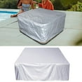 thumbnail image 2 of Housse SPA Baignoire Piscine Imperméable SPA Bulle Message 244x244x90cm, 2 of 8