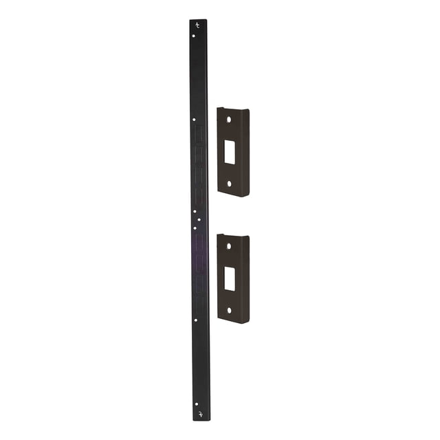 Door Armor Mini - Door Security Reinforcement Kit For Jamb, Frame, Strike Plate - DIY Home Security - Bronze