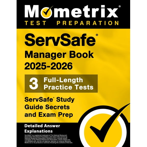 ServSafe Manager Book 2025-2026 - ServSafe Study Guide Secrets