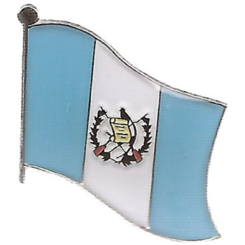 World Flags Direct Pack Of 50 Guatemala Flag Lapel Pins Guatemalan