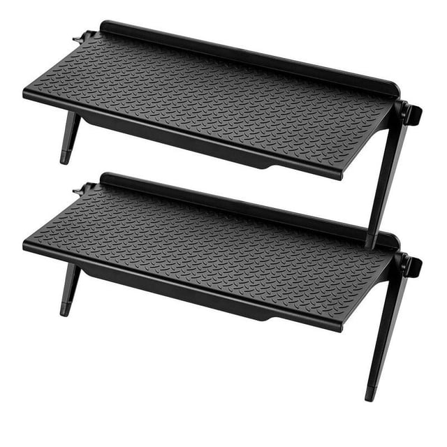Punch- Computer Rack Plastic TV Set-top Box Screen Bracket Router Storage Rack