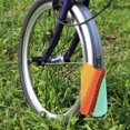 thumbnail image 1 of Bicicleta plegable Protección contra Protección contra salpicaduras Mudapron Bicicleta Universal Guardabarros Impermeable Guardabarros a B Soledad Guardabarros para bicicletas plegables, 1 of 10