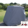thumbnail image 2 of Covered Living Deluxe 4 Passenger Golf Cart Cover roof 80"L Grey, fits E Z GO, Club Car and Yamaha G model, 2 of 2