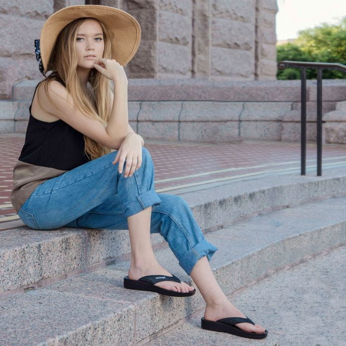 Flip Flop Donna Con Supporto Arco Plantare - Sandali Estate In EVA, Morbidi E Traspiranti - Foto 7