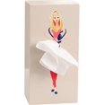 thumbnail image 1 of Caja de pañuelos para falda de señora | Soporte creativo para cajas de pañuelos | Falda de señora con soporte para caja de pañuelos | Caja de pañuelos de dibujos animados de niña de falda corta | Dise, 1 of 6
