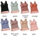 thumbnail image 5 of Sonducket Invierno otoño mujer encaje cuello en V ropa interior cálida Chinlon Lencería diseño Simple capa Base chaleco Bottoming Tops ropa Camisetas sin mangas Marrón 65-87.5 kg Sonducket AP013549-06, 5 of 6