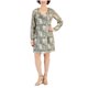 thumbnail image 1 of I.N.C Womens Foil Crinkle Shift Dress, gold, L, 1 of 1