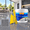Sesame Gray, variant on Epoxy Colored Sand Floor Paint for Concrete, Self-Leveling Floor Coating | High-Gloss Marble Effect Finish for Garages, Basements, Workshops & Interior Floors (Sesame Gray,176.36 oz)