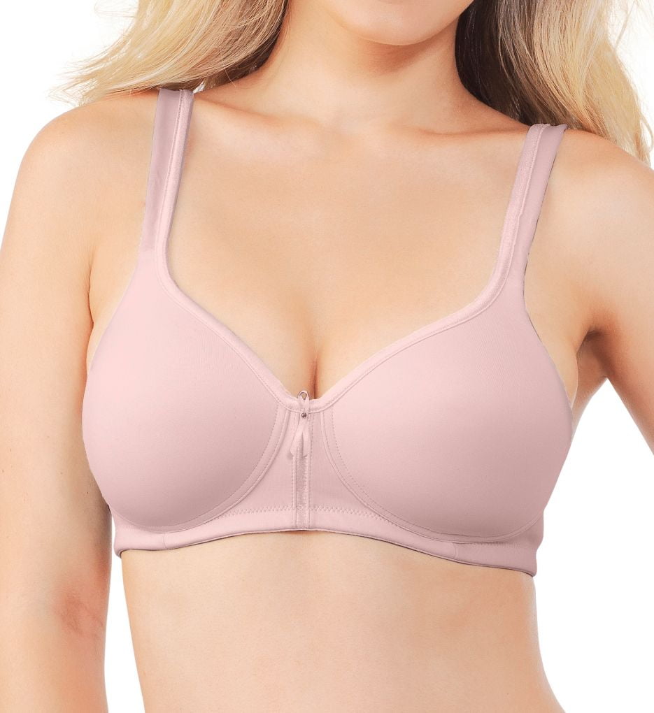 Women's Vanity Fair 72335 Body Caress Wirefree Bra (Sheer Quartz 40C