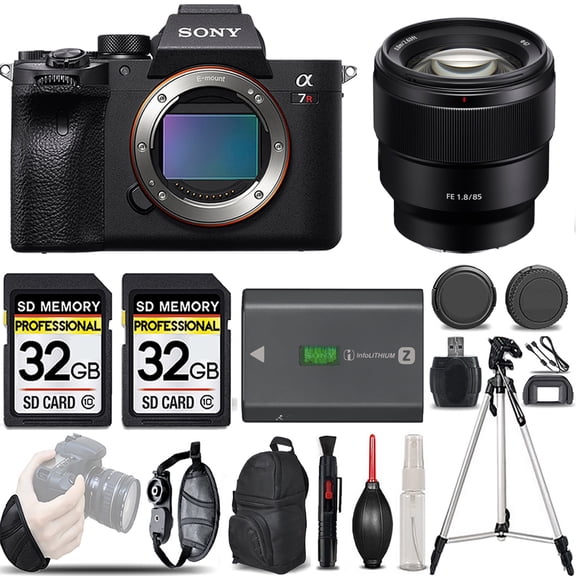 Sony a7R IVA Mirrorless Camera 85mm f/1.8 Lens -LOADED KIT (International Version)