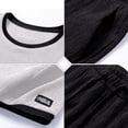 thumbnail image 4 of Gyexs Short Sets for Men Casual Summer 2 Piece Set Crew Neck T Shirt Shorts Beach Holiday Suit Sets with Pockets White, Size XXL, 4 of 4