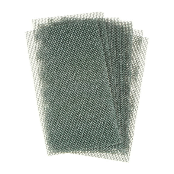 Uxcell 10pcs 600 Grits Mesh Sanding Screen Sheets 2-3/4" x 5" Wet or Dry Sandpaper Pads for Wood Metal Automotive