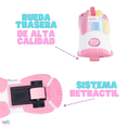 thumbnail image 4 of Tenis Patín Onix Unicornio Friendship Rainbow Skate Rosa Con Rueda Retráctil Para Niña, 4 of 5