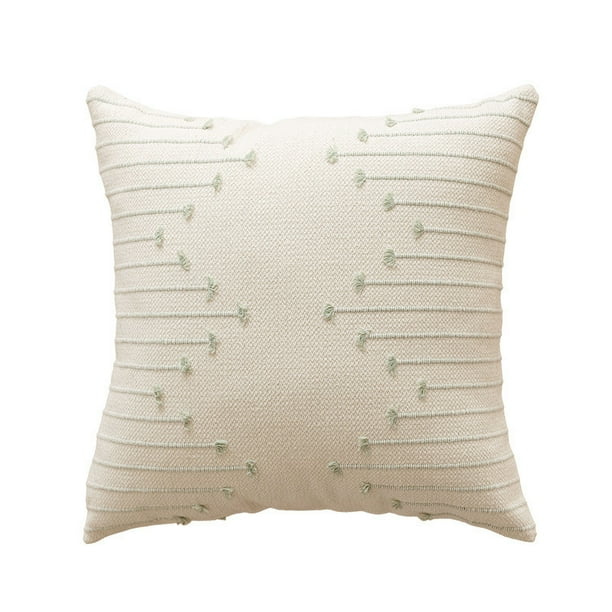 Yhmxh Fundas para cojines decorativos, 2 juegos de tela, estilo bohemio, para decoración del hogar, 45 x 45 cm (18 x 18 pulgadas).