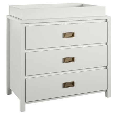 UPC: 0029986199300 | Little Seeds Monarch Hill Haven 3 Drawer White Changing Dresser White