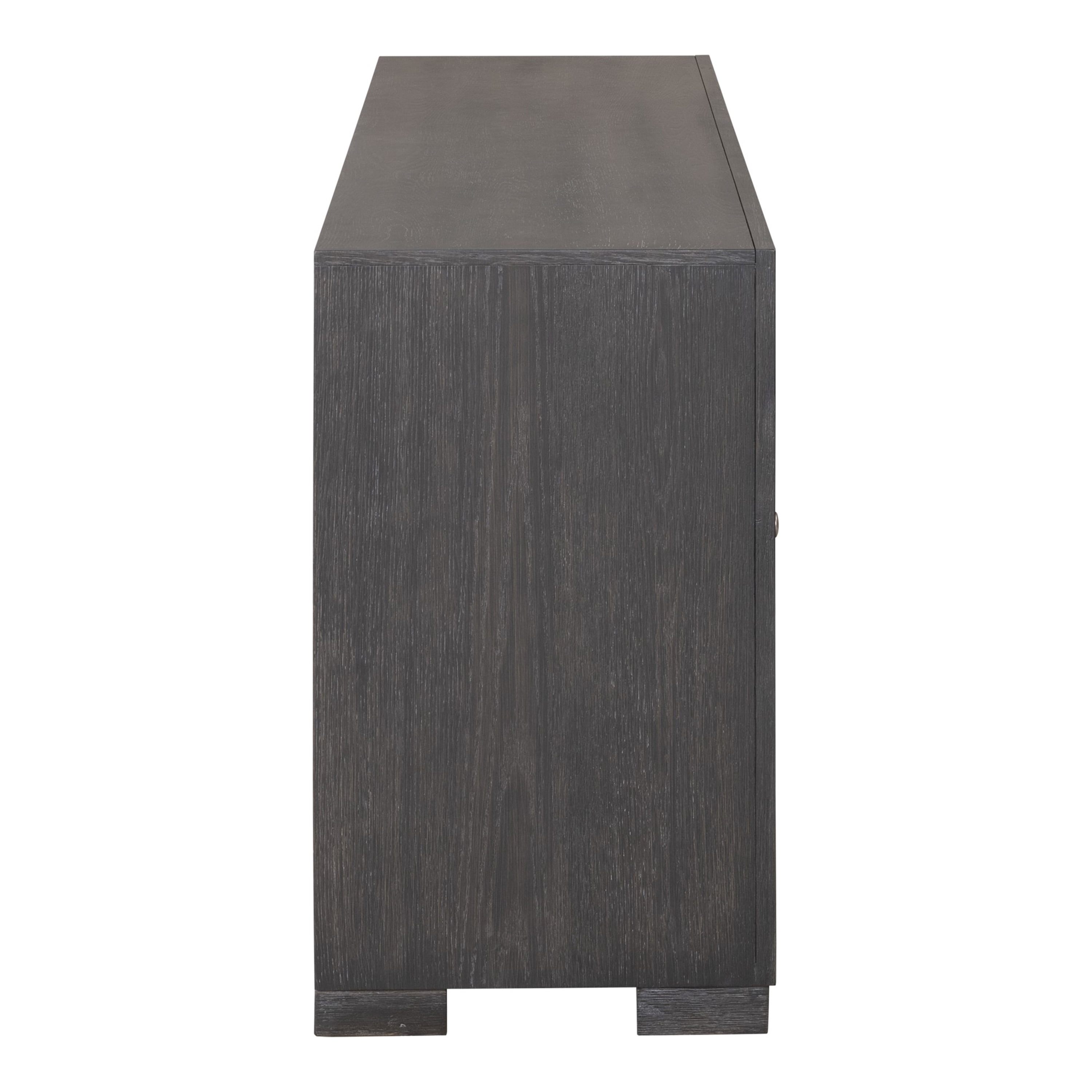Furniture of America Direx Modern Television Stand for TVs up to 80”, Weathered Black