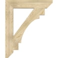 thumbnail image 3 of Ekena Millwork 6"W x 36"D x 44"H Merced Slat Rough Sawn Bracket, Douglas Fir, 3 of 4