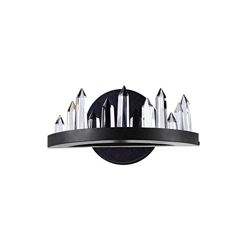CWI Lighting Juliette LED Wall Sconce Black Finish Transitional Spaces