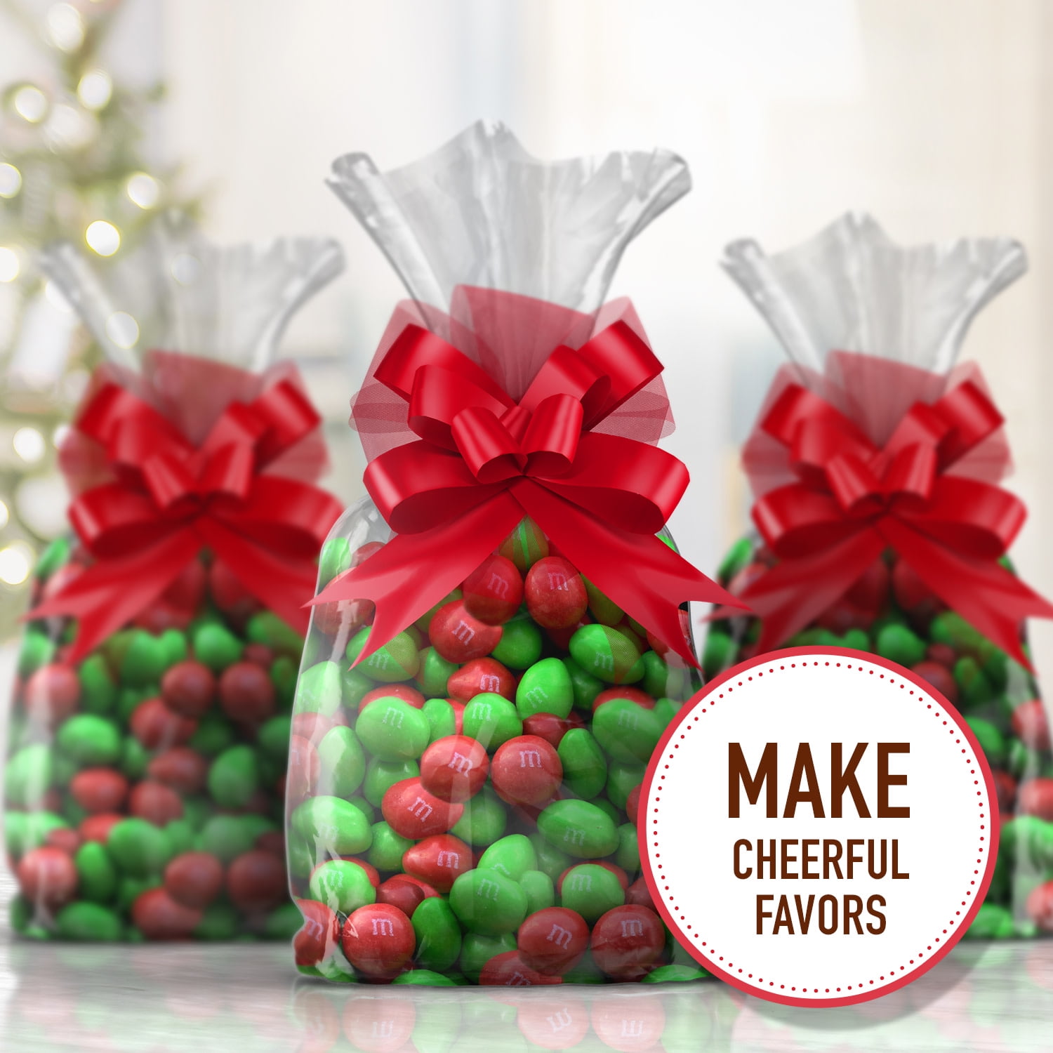(2 pack) M&M's Peanut Milk Chocolate Christmas Candy - 10 oz Bag