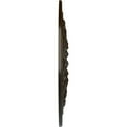 thumbnail image 4 of Ekena Millwork 18"OD x 3 1/2"ID x 1 3/8"P Warsaw Ceiling Medallion (Fits Canopies up to 3 1/2"), Hand-Painted Bronze, 4 of 6