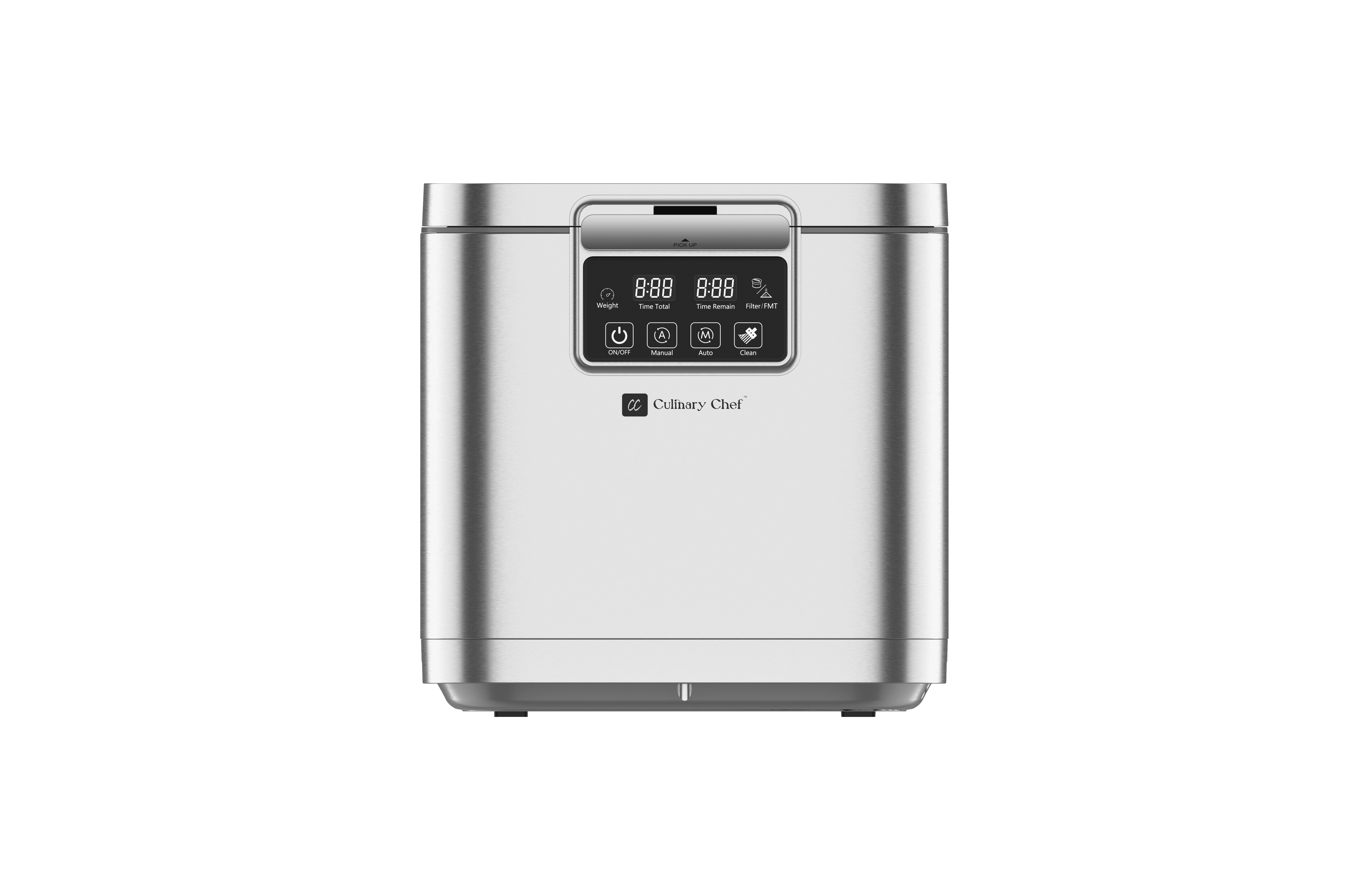Culinary Chef, 3.8L Smart Electric Food Waste Composter, Stainless Steel