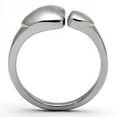thumbnail image 3 of Womens Rings High polished (no plating) Stainless Steel Ring with No Stone TK1000, 3 of 4