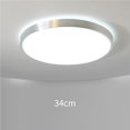 thumbnail image 3 of Kearding Luz de techo LED con sensor de movimiento Detective de movimiento Luz de techo Luz de techo de aluminio redonda plana Detective de 120 Iluminación y accesorios 34cm 18w Kearding HA025064-02, 3 of 6