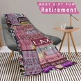 thumbnail image 5 of Retirement Gifts for Women/Men 2023, Best Retirement Gifts Ideas, Coworker Leaving Gift, Funny Farewell Gifts for Coworkers Women, Going Away Gift, Goodbye Gifts for Coworkers Blanket 60"x50", 5 of 6