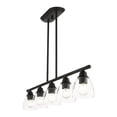 thumbnail image 6 of Livex Lighting - Montgomery - 5 Light Linear Chandelier in New Traditional Style, 6 of 13