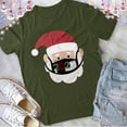 thumbnail image 3 of Puntoco Navidad Mujer Moda O-cuello Manga corta Casual Linda camisa de vacaciones Puntoco Puntoco-2141, 3 of 5