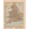 thumbnail image 3 of Hammond 12x14 Black Modern Framed Museum Art Print Titled - England Wales - Hammond 1910, 3 of 5