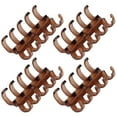 thumbnail image 2 of Anillos de encuadernación de 20 piezas, diseño segmentado, capacidad para 60 hojas, 11mm de espesor de encuadernación, suministros de oficina, amarillo ámbar, 2 of 9