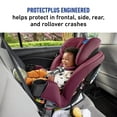 thumbnail image 4 of Graco TrioGrow SnugLock 3-in-1 Car Seat, Aria, Maroon, 4 of 7
