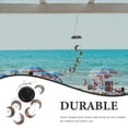 thumbnail image 4 of Moon Shaped Solar Wind Chimes for Outdoor Indoor Use Abs Material with Automatic Charging and Night Light 1Pack, 4 of 4