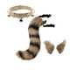 thumbnail image 5 of Faux Ears And Tail Set Disfraz De Cosplay Para Halloween Performance Gift Black Yellow Sunnimix Cola para la cabeza, 5 of 8