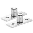 thumbnail image 1 of Leke Stainless Steel Barn Door Flat Stay Roller Guide Bottom Floor Sliding Hardware, 1 of 1