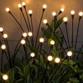 thumbnail image 3 of nipocaio 2 Packs, Luciole, Lampe Solaire à LED, Jardin, Lumière Blanche Chaude, 3 of 5