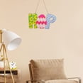 thumbnail image 3 of FUEENIRVA Easter Party Hanging Decoration Easter Hanging Sign Multi Wood 1Pcs, 3 of 6