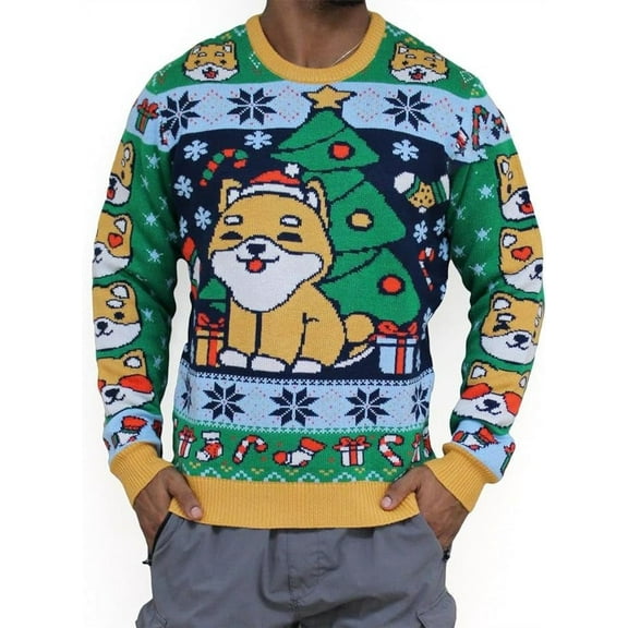 Shiba Inu Holiday Sweater