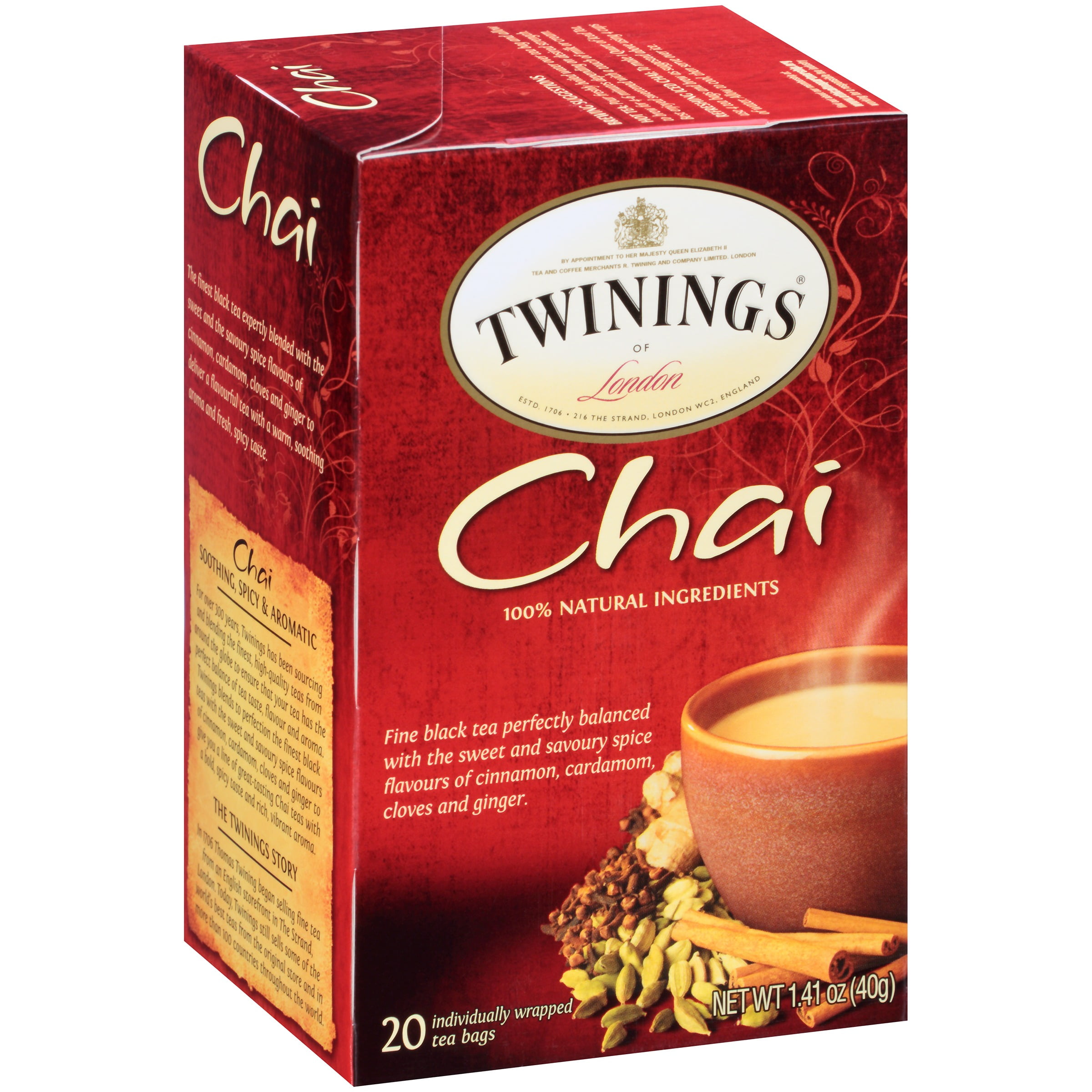 Twinings Of London Chai Tea 20 CT Walmart