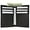 Black, variant on Men's Mini Slim Thin Bifold Genuine Leather ID Card Bill Holder Wallet