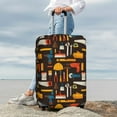 thumbnail image 7 of Honeii repair working tools Elastic Luggage Cover, featuring double-sided printing, is the ideal companion for travel, business trips, and daily use(not included suitcase )-X-Large, 7 of 7