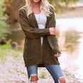 thumbnail image 4 of Women's Soild Knit Cardigans Loose Slouchy Oversized Wrap Chunky Sweaters Coat, 4 of 9