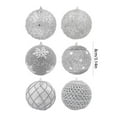 thumbnail image 3 of Christmas Clearance! JoyMoreHome 6Pcs Christmas Balls Ornaments for Xmas Tree,3.14" Shatterproof Christmas Tree Decorations Hanging Balls for Christmas Tree Holiday Party Supplies, 3 of 5
