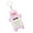Purple, variant on SagaSave Mini Portable Calculator with Keychain for Office Home School Cute Cartoon Look